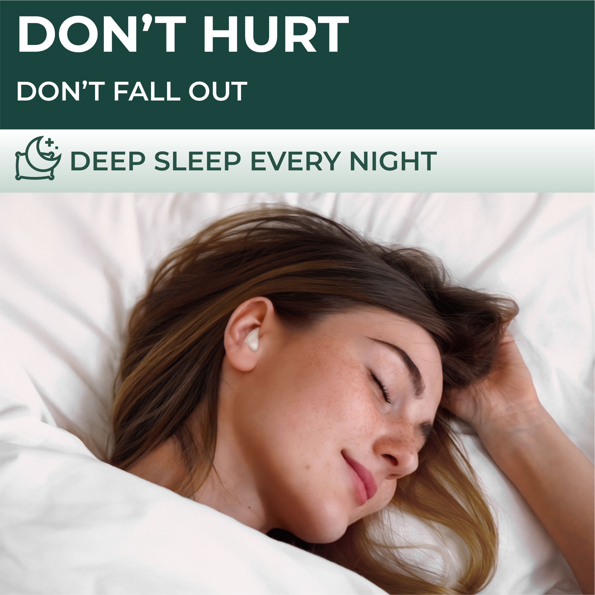 PQ WAX EAR PLUGS - 100 pillows