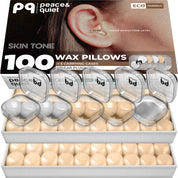 PQ WAX EAR PLUGS - 100 pillows