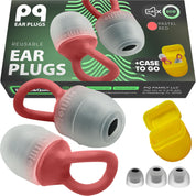 PQ REUSABLE EAR PLUGS - Patel Red