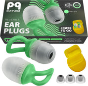 PQ REUSABLE EAR PLUGS - Green
