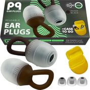 PQ REUSABLE EAR PLUGS - Raisin Black
