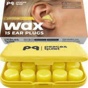PQ WAX EAR PLUGS - 15 Blue Ear Plugs