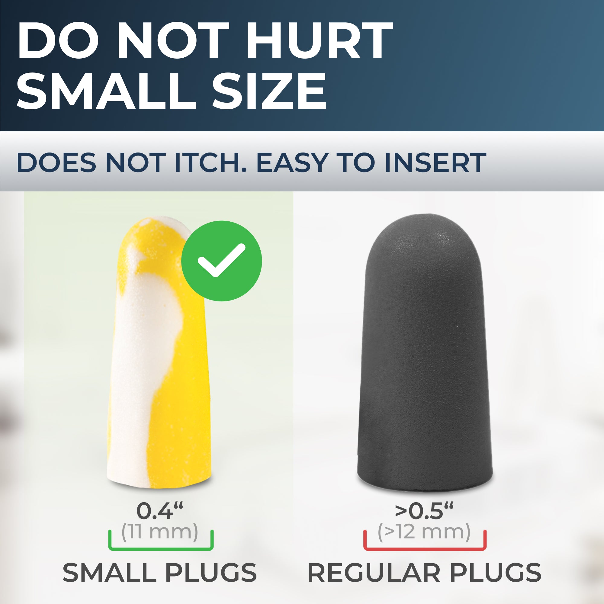 PQ FOAM EAR PLUGS - 40 items