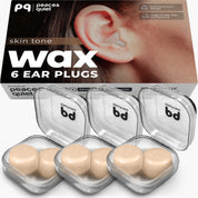PQ WAX EAR PLUGS - 6 pillows mix set