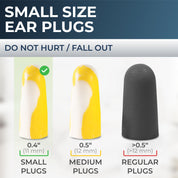 PQ FOAM EAR PLUGS - 100 items