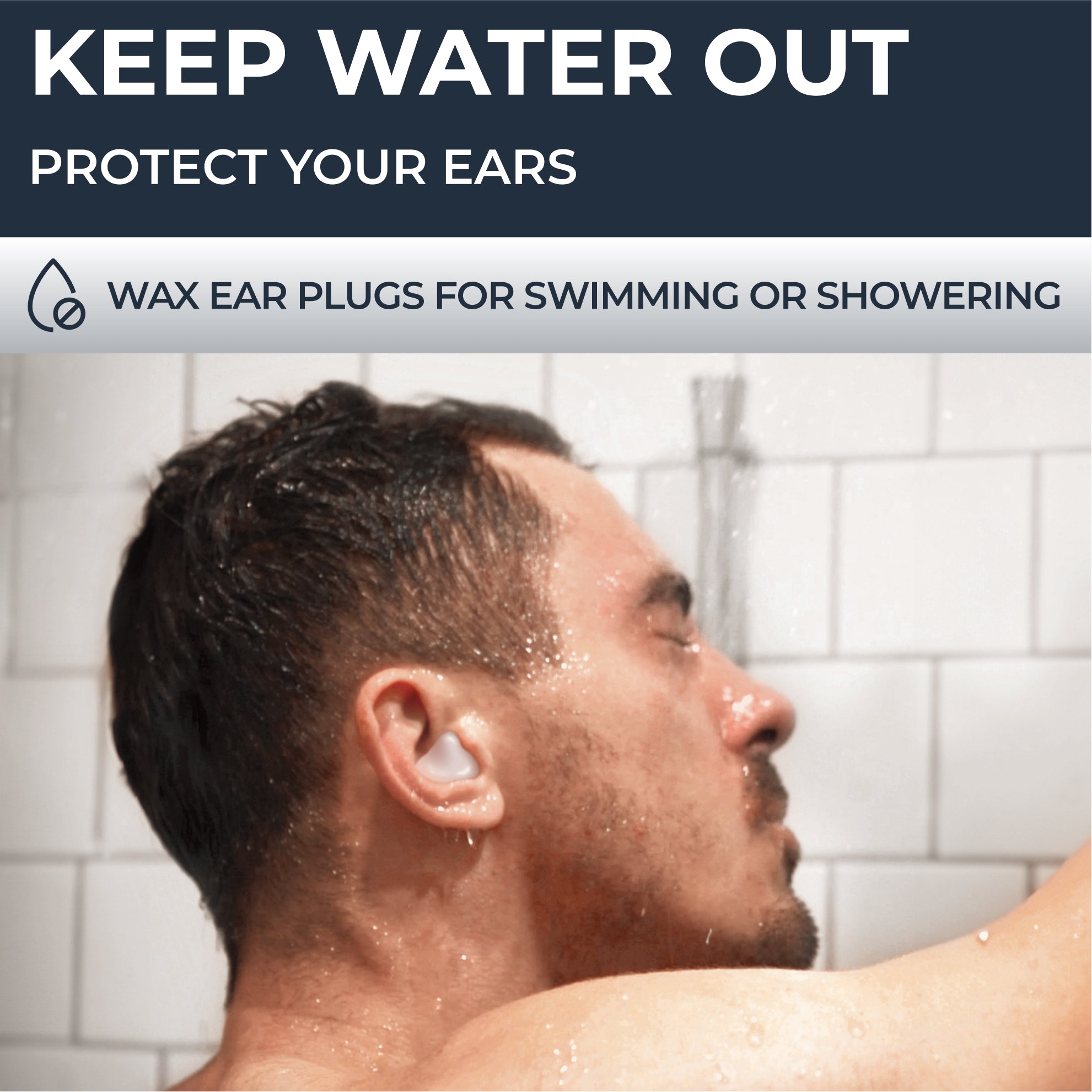 PQ WAX EAR PLUGS - 50 pillows