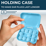 PQ WAX EAR PLUGS - 15 Blue Ear Plugs