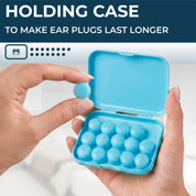 PQ WAX EAR PLUGS - 15 Blue Ear Plugs