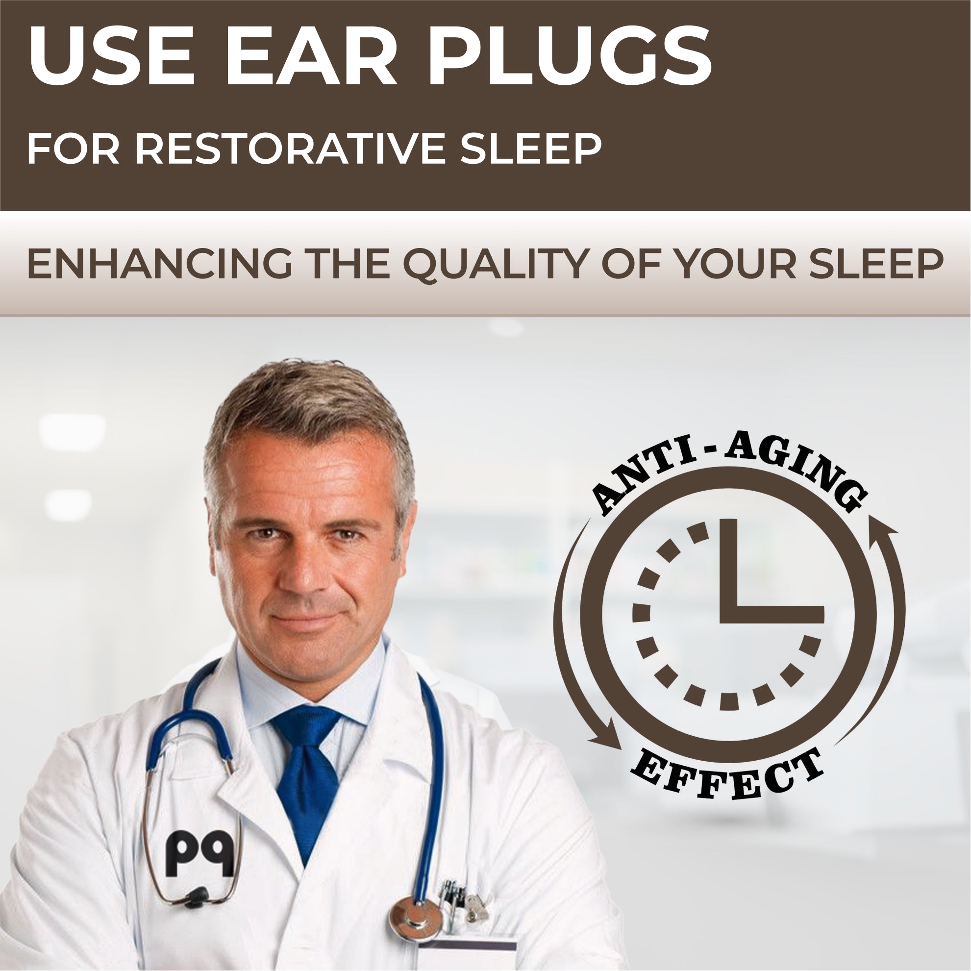 PQ WAX EAR PLUGS - 100 White-Beige Ear Plugs