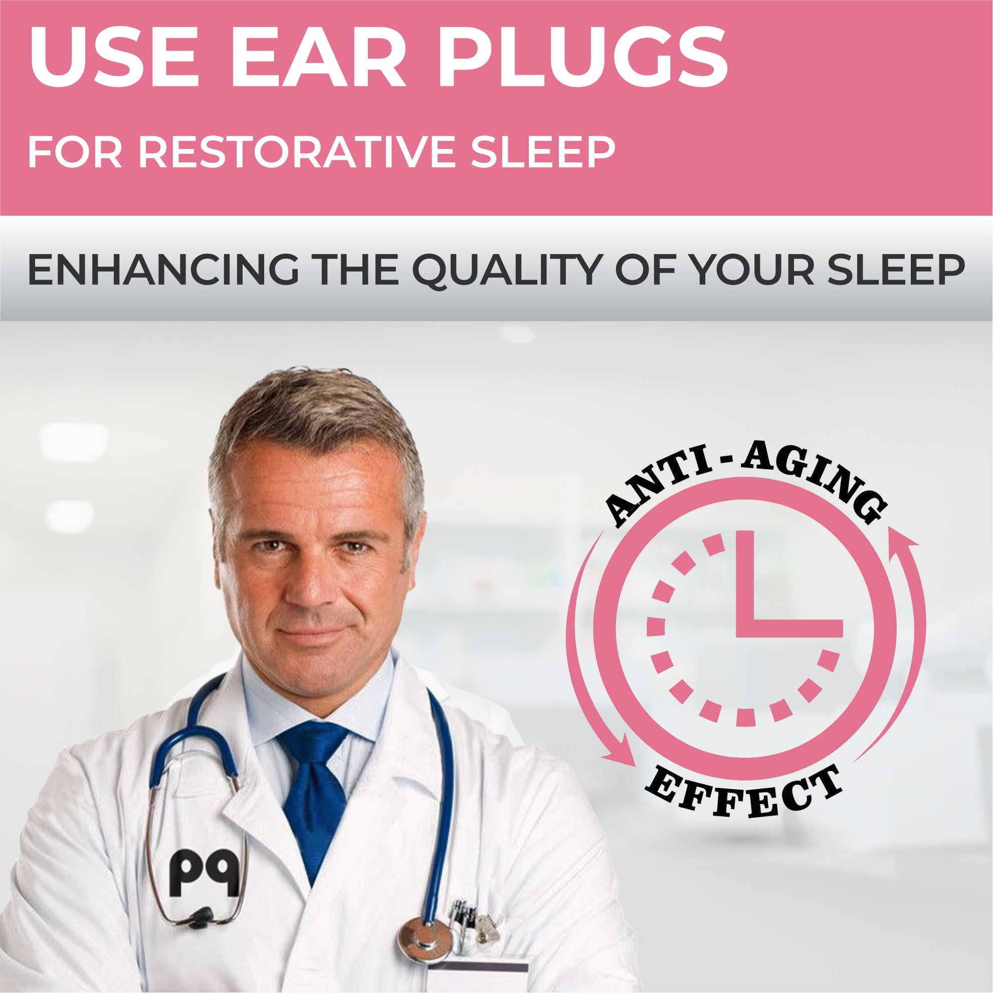 PQ WAX EAR PLUGS - 15 Pink Ear Plugs