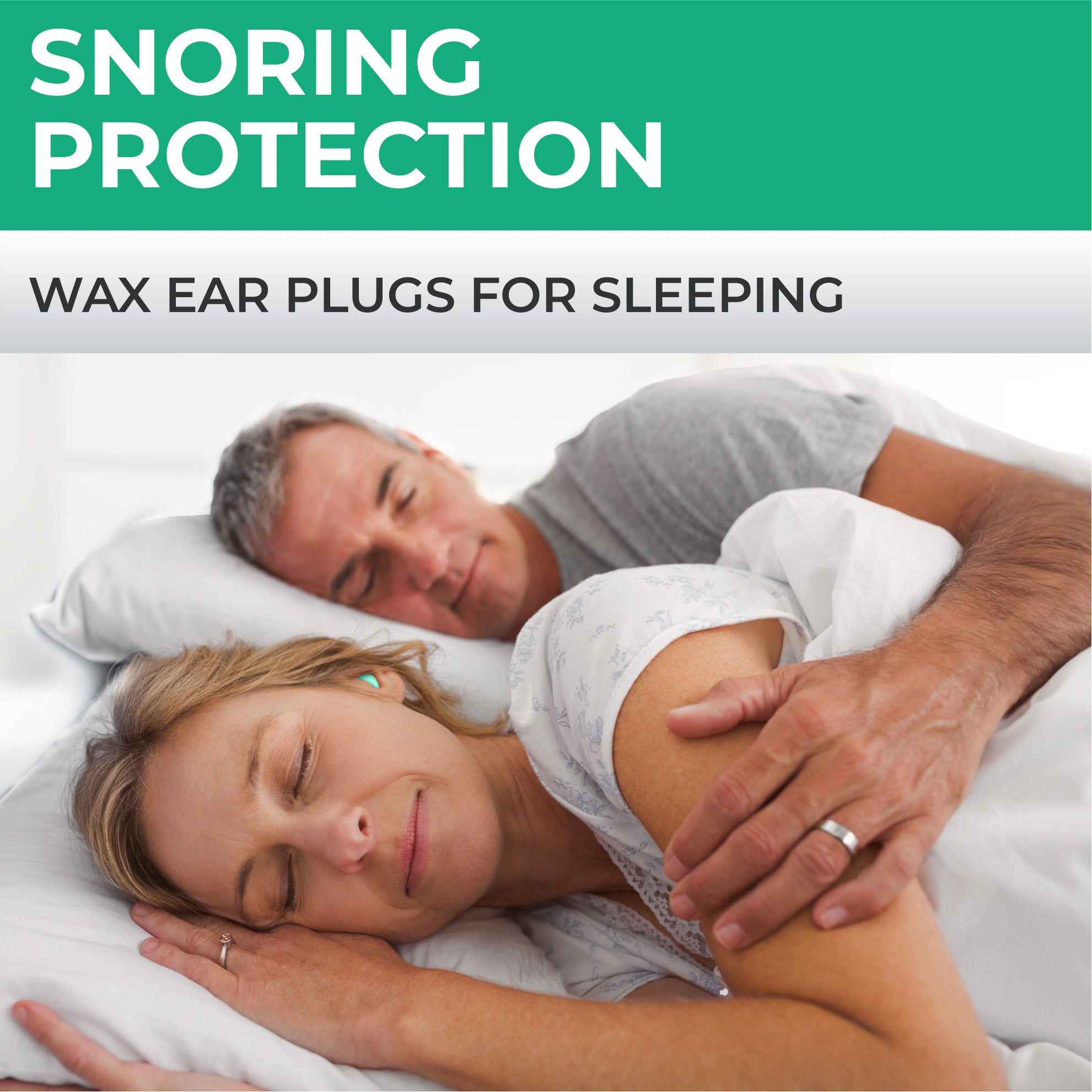 PQ WAX EAR PLUGS - 15 Green Ear Plugs