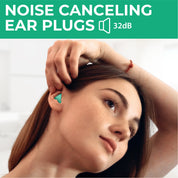PQ WAX EAR PLUGS - 15 Green Ear Plugs