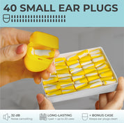 PQ FOAM EAR PLUGS - 40 items