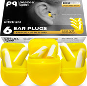 PQ FOAM EAR PLUGS - 6 items