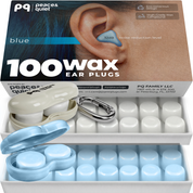 PQ WAX EAR PLUGS - 100 White-Beige Ear Plugs