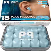 PQ WAX EAR PLUGS - 15 pillows