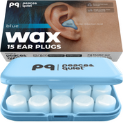 PQ WAX EAR PLUGS - 15 Pink Ear Plugs