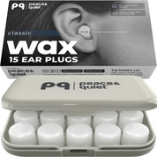 PQ WAX EAR PLUGS - 15 Pink Ear Plugs