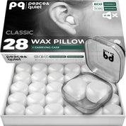 PQ WAX EAR PLUGS - 28 pillows