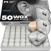PQ WAX EAR PLUGS - 50 beige pillows