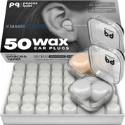 PQ WAX EAR PLUGS - 50 pillows